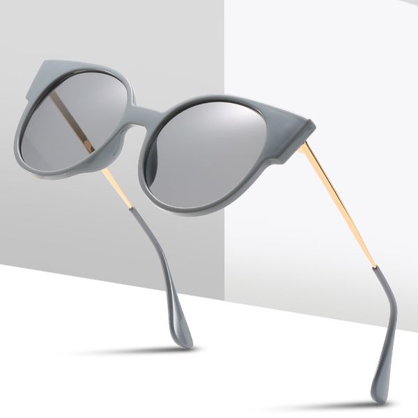 

vintage luxury round sunglasses women designer sunglasses women 2020 sun glasses for men uv400, White;black