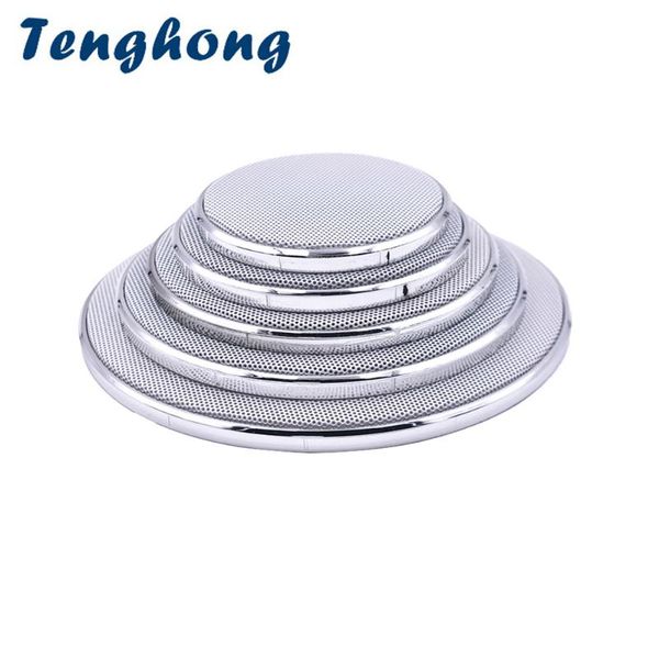 

computer speakers tenghong 2pcs 2 3 4 5 6.5 inch speaker net cover mesh enclosure plastic frame wire grilles accessories repair