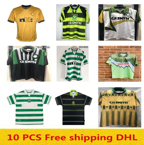 

retro 1980 1991 1992 1995 1997 1998 1999 celtic soccer jerseys 93 95 94 95 celtic retro yellow sutton football shirts, Black;yellow