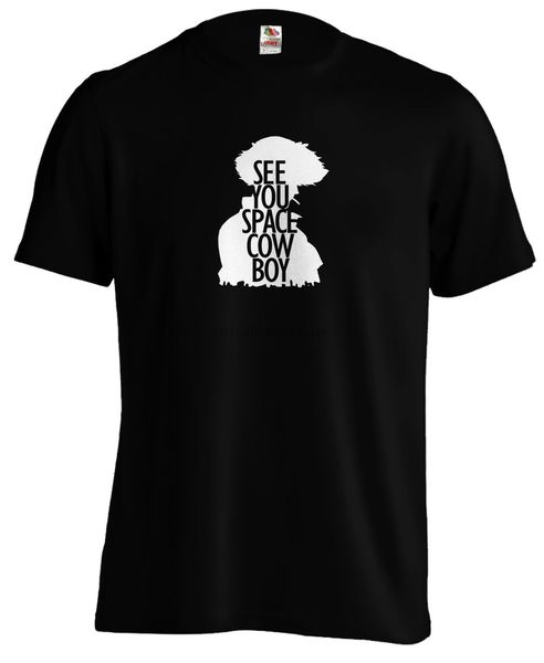 

see you space cowboy bebop anime manga t-shirt tee normal short sleeve cotton