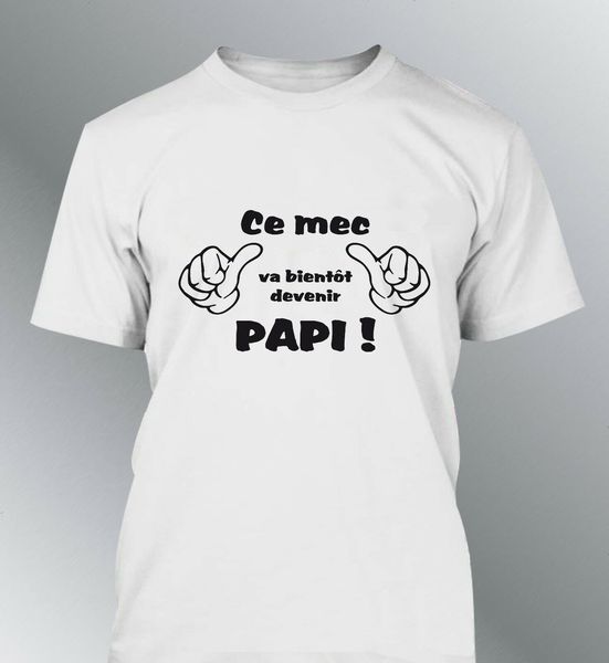 

soon papi tee shirt s m l xl xxl grandfather man future grandpa birth baby