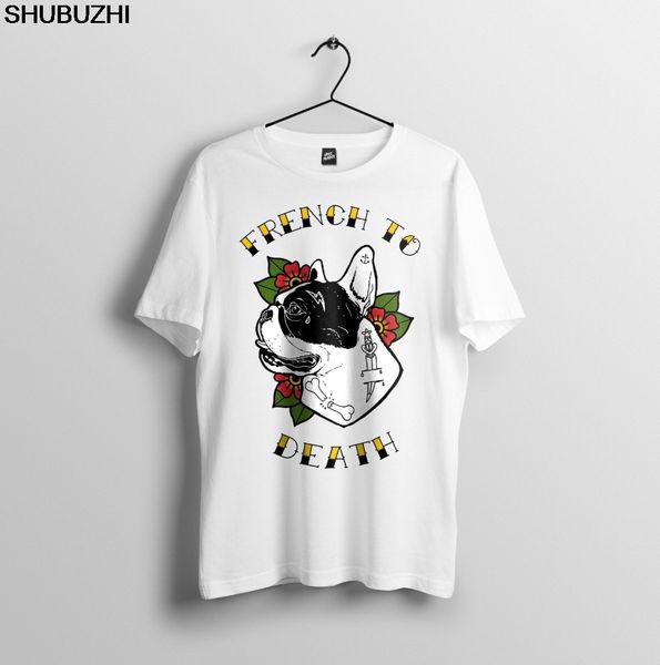 

french bulldog, sailor jerry, tattoo inspired design fashion clothing men t shirt new 3d printed cool offensive shirts