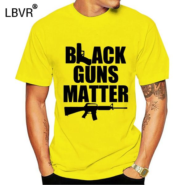 

black guns matter 9mm ar15 blm nra color t-shirt