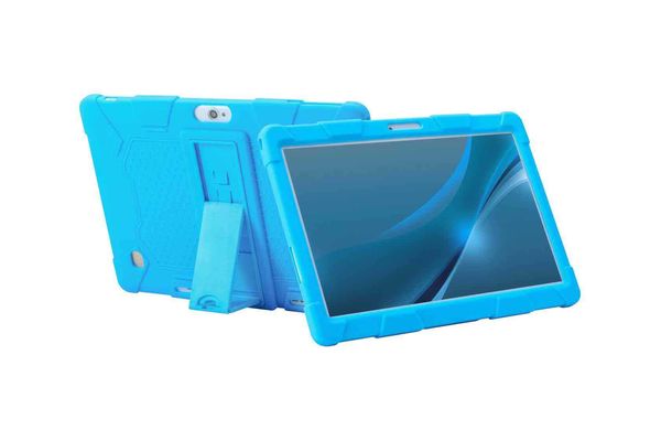 

10 inch protective cover universal cover 10.1 inch protective cover bracket shell self-contained silicone computer tablet