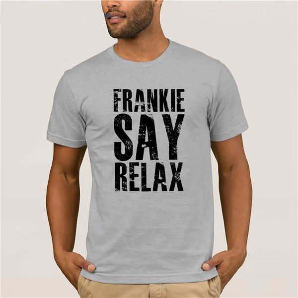 

fashion t shirt 100% cotton frankie say relax genuine cotton jersey fun design custom print short sleeve summer mens t shirt