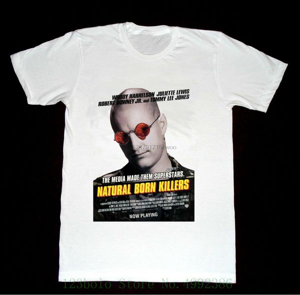 

natural born killers tshirt 63 t shirt oliver stone tarantino cult film retro t-shirt pure cotton men