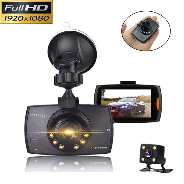 

motion detection car dvr dash camera 1080p 2.4" loop recording night vision wide angle dashcam driving video recorder registrar