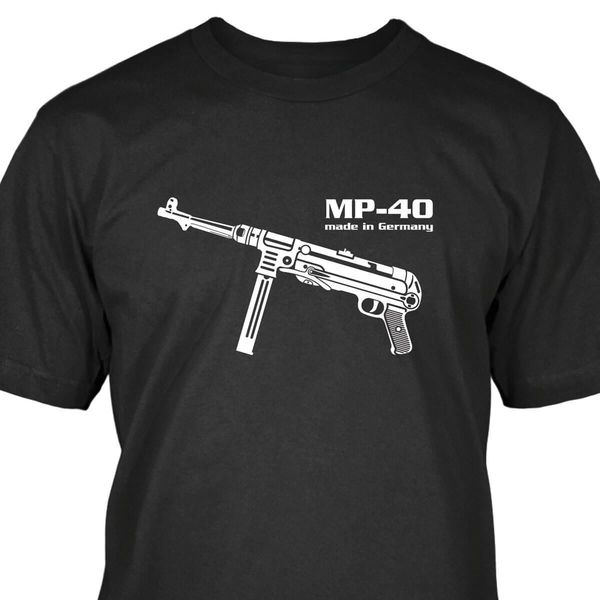 

2019 битнику хлопок mp-40 t-shirt
