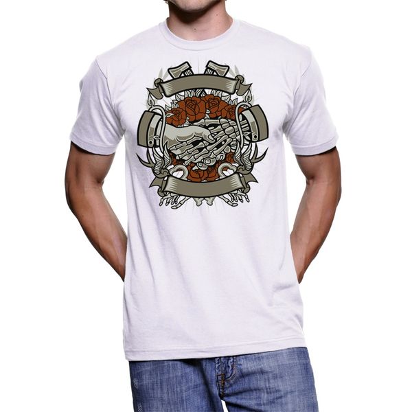 

новая мода футболка graphic письмо t - shirt uomo otherside t shirt