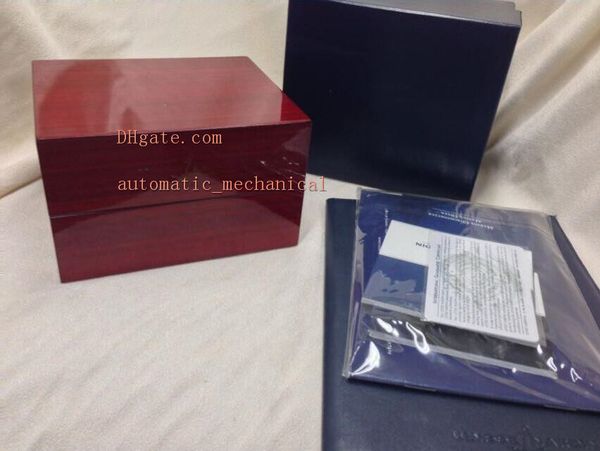 

лучшие продажи red wood boxes сертификат diver хронометр морской 263-10-3 / 93 оригинальные коробки для мужские часы, Black;blue