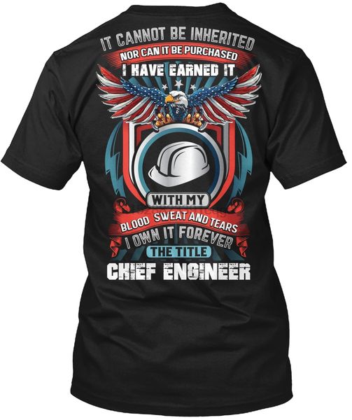 

men t shirt proud chief engineer shirt women t-shirt