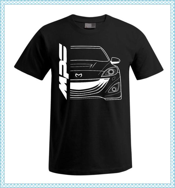

fashion design mazda 3 bl mps t-shirt mens cool tee