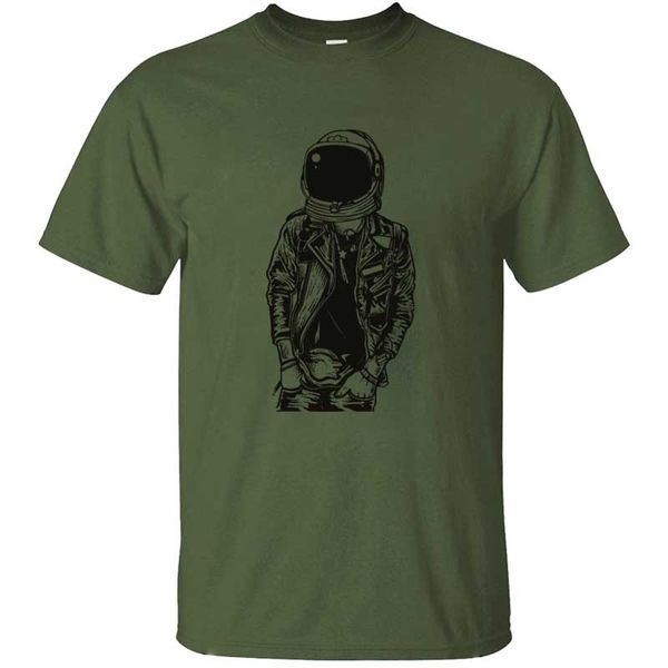 

astronaut punkster t-shirt harajuku fitness men's tshirt short-sleeve t shirt for men tee shirt