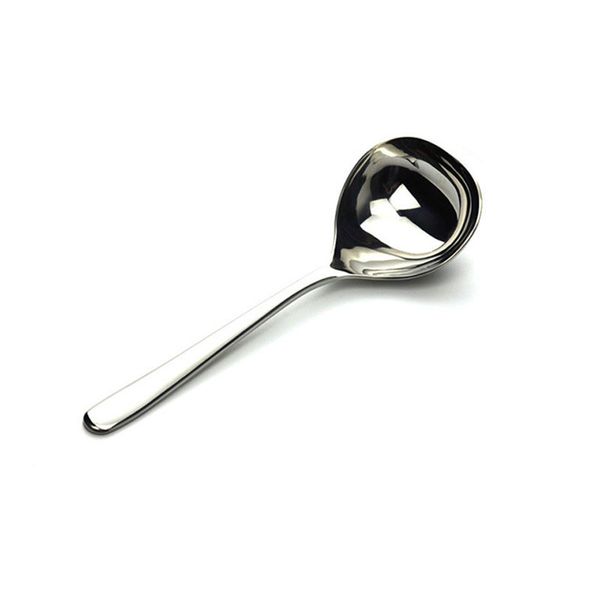 

large stainless steel soup spoon long handle ladle multifunctional anti-scalding mixing spoon