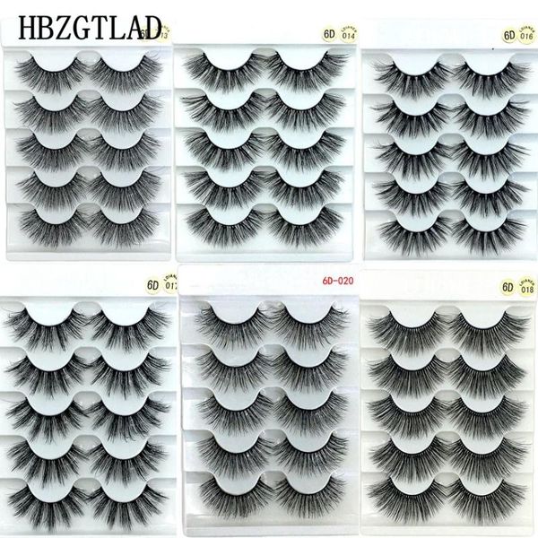 

false eyelashes 27 styles 5 pairs mink 3d lashes thick crisscross makeup eyelash extension natural volume soft fake eye