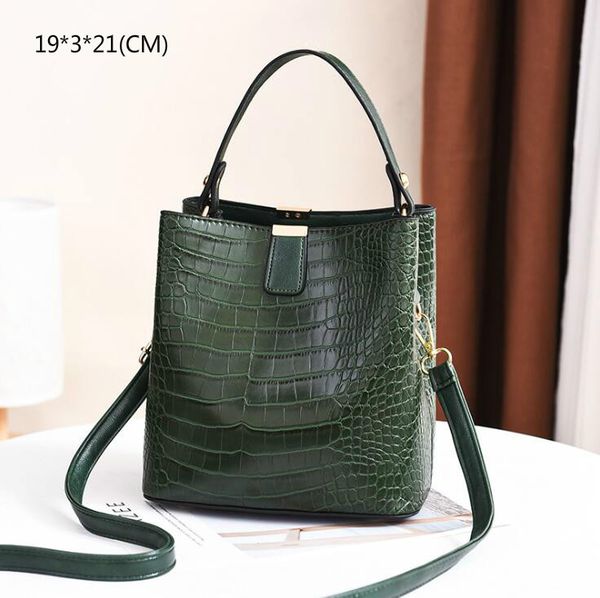

women bucket fashion lady totes handbags temperament shoulder bags shopping bag