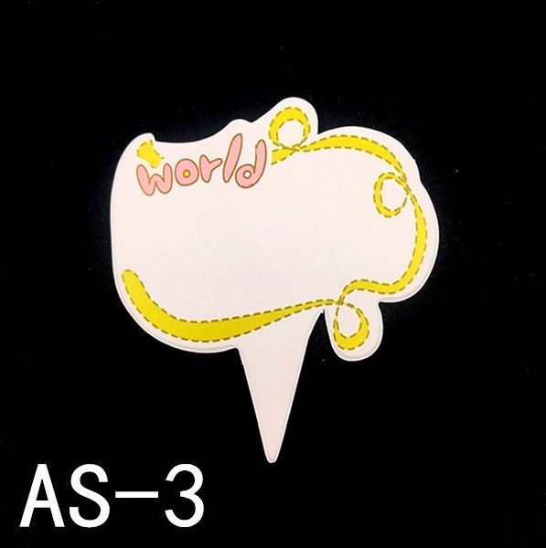 

writing cake cardbaking card decoration can be inserted card decoration teacher's day internet celebrity blank display paper banner pap