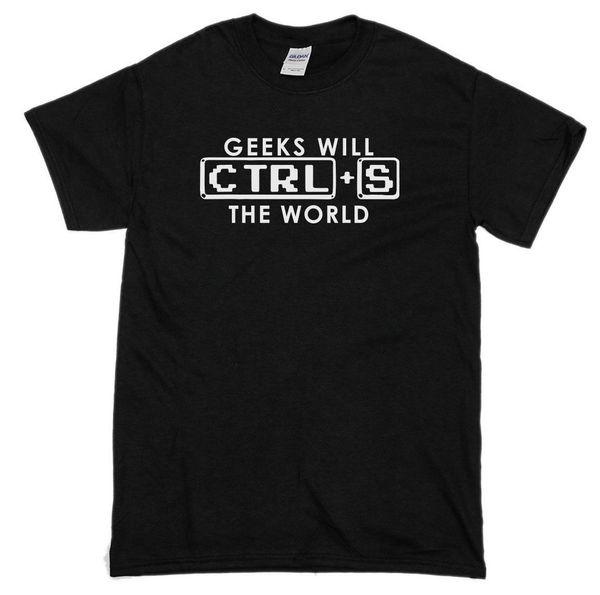 

geeks will save the world men's comedy t-shirt