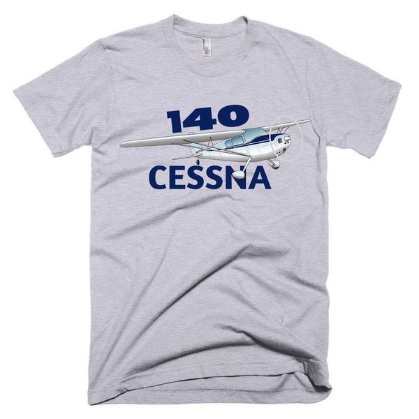 

2019 new printing fashion print tshirt plus size cessna 140 (blue) airplane t-shirt- personalized with tee shirts