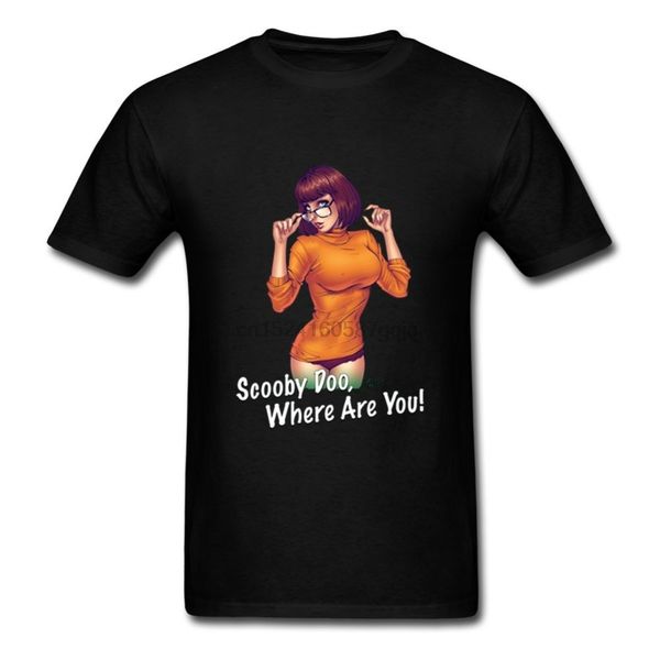 

new popular velma men's t-shirt cotton short sleeve t shirt tee clothing