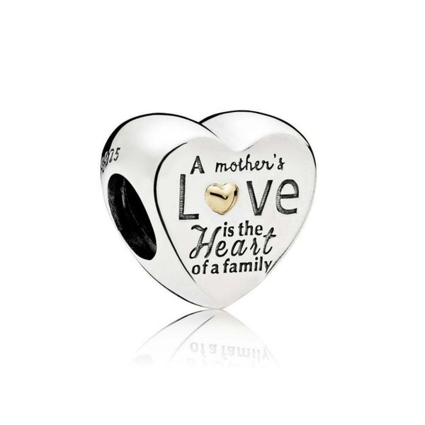 

new 100% 925 sterling silver 1:1 authentic 796265 14k heart of the family charm bracelet original women jewelry, Black