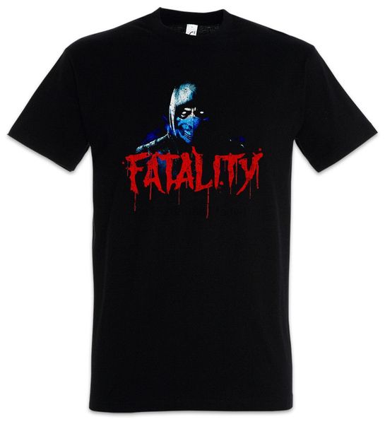 

vintage subzero fatality tshirt scorpion raiden mortal kombat tshirt