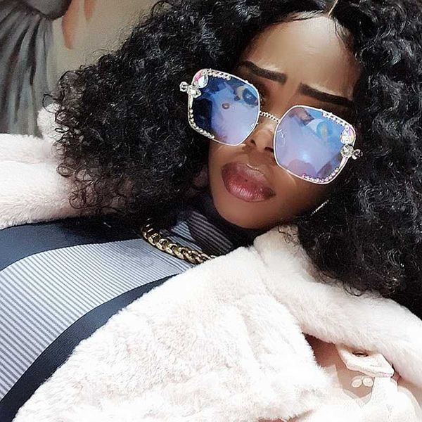 

sunglasses women luxury square glasses clear lens blu-ray eyes protection vintage shades for women sun glasses ladies oculos, White;black