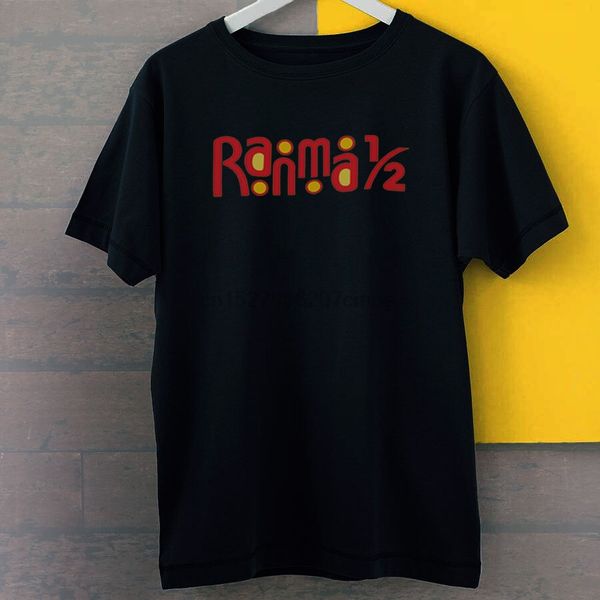 

ranma 1 2 logo retro anime japanimation new tees t-shirt s-3xl