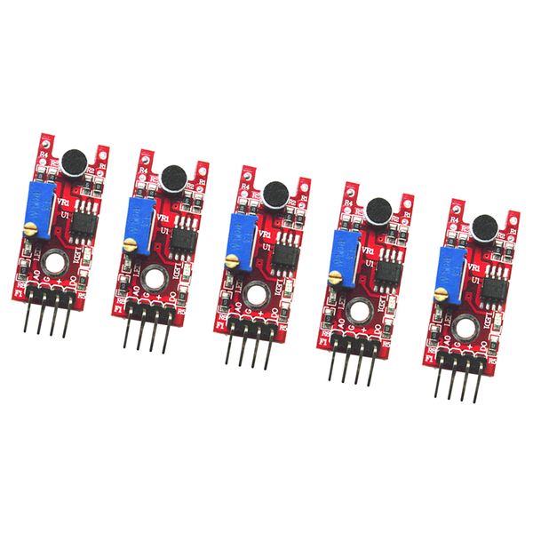

модуль 5pcs высокая чувствительность микрофона звук датчика обнаружения 40 х 15 х 15 мм