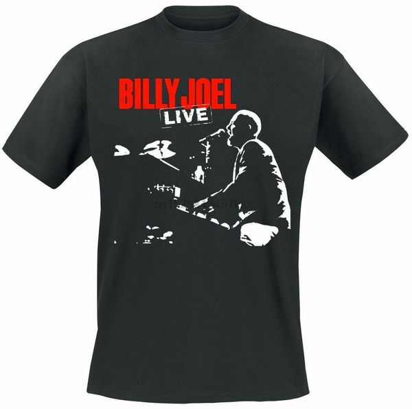 

billy joel live tee t shirt black christmas gifts t-shirt for men women tshirt