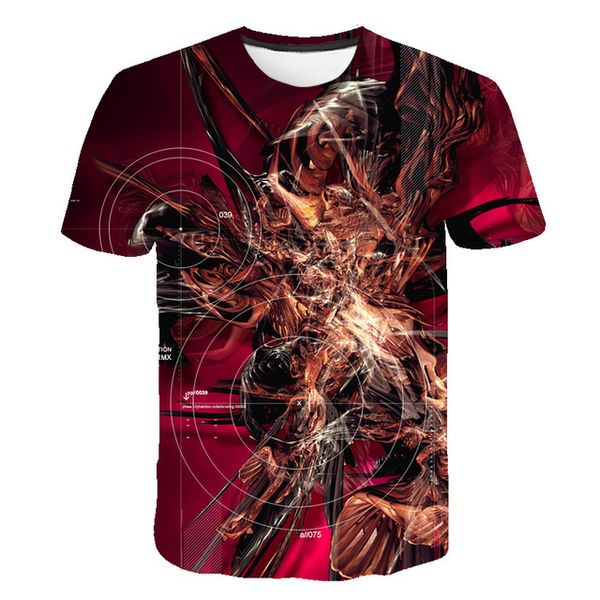 

summer colourful breathable and cool print 3d print shirts horror humor humor men clothing