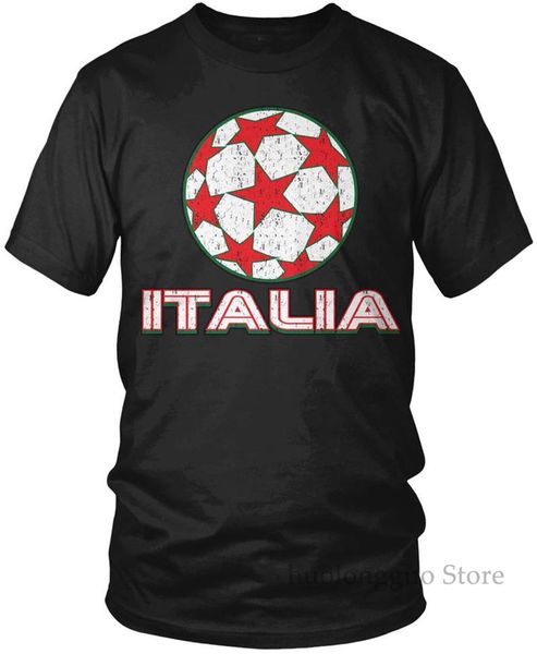 

distressed italia star soccer ball men's t-shirt italy italian pride soccer men's italy shirts amd_0181