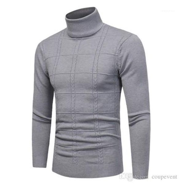 

long sleeve solid color homme fashion clothing mens autumn desinger turtle neck sweaters, White;black