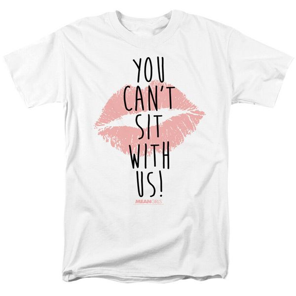

mean girls you cant sit with us licensed t-shirt sportswear tee shirt