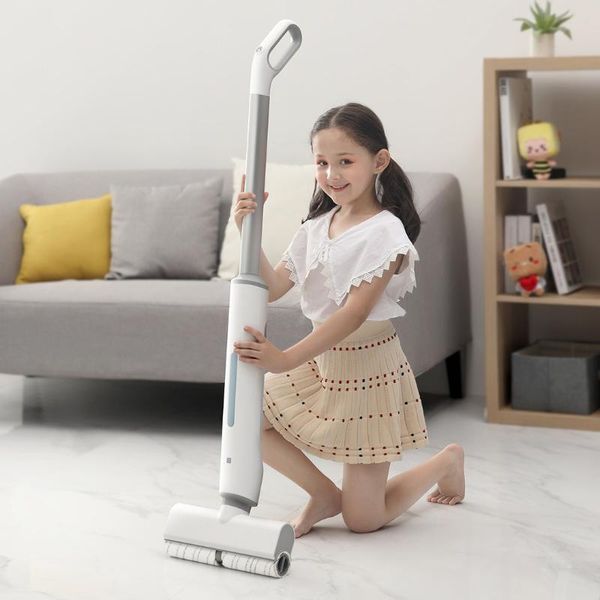 

swdk wireless electric mop wet and dry multifunctional cleaner integrated water tank continuous battery life scrubber