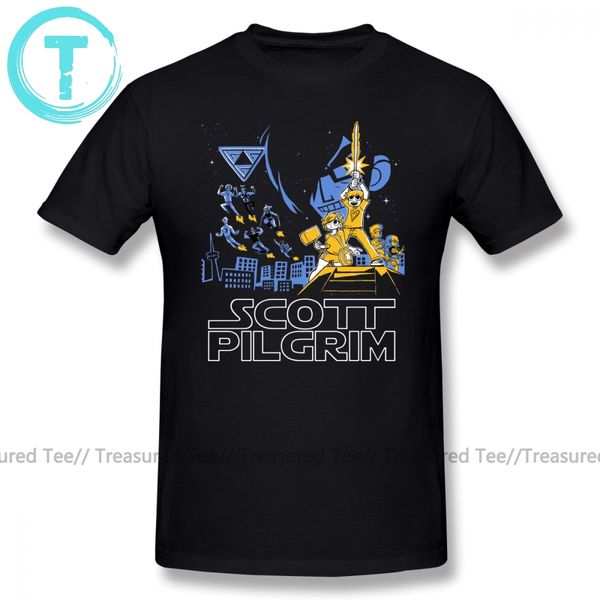 

scott pilgrim t shirt not so long ago t-shirt mens big tee shirt short-sleeve 100 percent cotton classic print funny tshirt