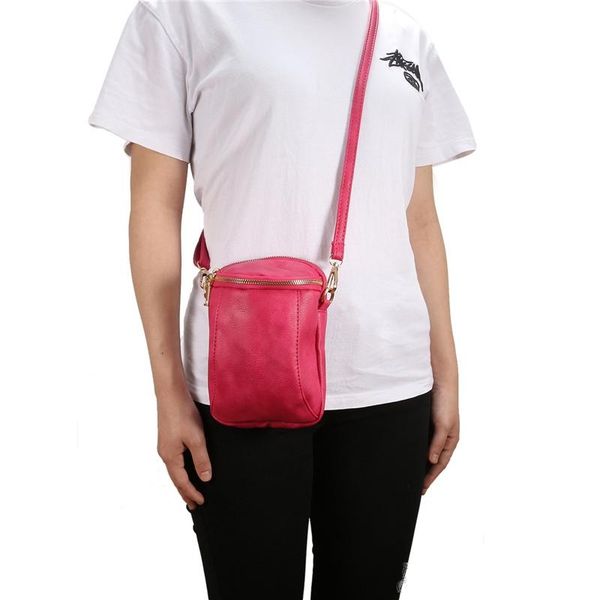 

universal wallet bag shopping portable case for xiaomi mi8/redmi 6x/note6/note5/note3/ mobile phone shoulder bucket bag