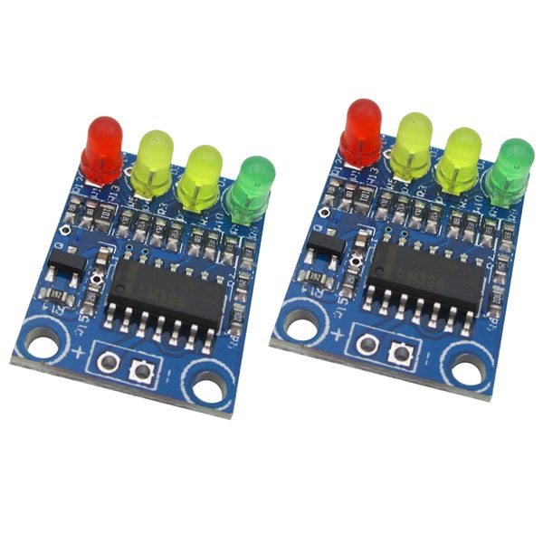 

2pcs 12v battery detection indicator module chip electric quantity indicator