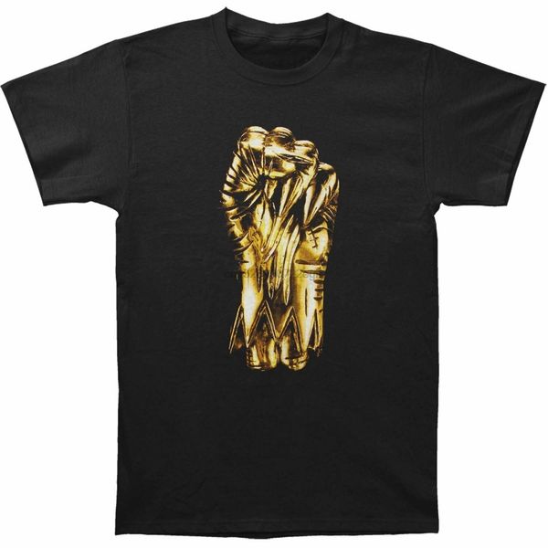 

аутентичные run жемчужин золотой кулак slim-fit t-shirt s-2xl new