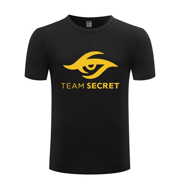

dota2 ti5 team secret logo men's t-shirt t shirt men 2018 new short sleeve o neck cotton casual tee