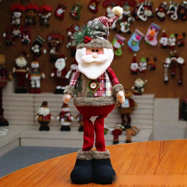 

christmas dolls christmas tree decorations xmas tree ornament innovative reindeer snowman santa claus big dolls kids gift merry christmas