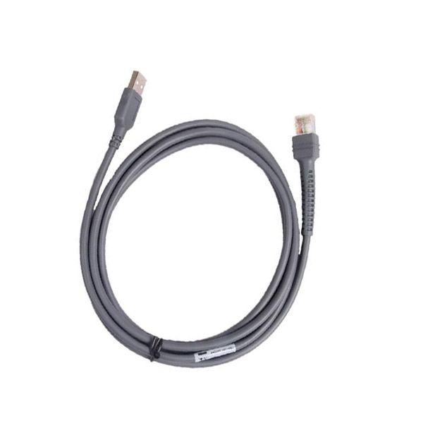 

computer cables & connectors 10pcs/lot 2m usb to rj45 scanner cable for symbol ls2208 ls1203 ls4208 ds6708 bar code part