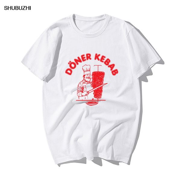 

funny doner kebab donerspie print tshirt summer cotton short sleeve tshirts kebab t-shirts men's harajuku streetwear