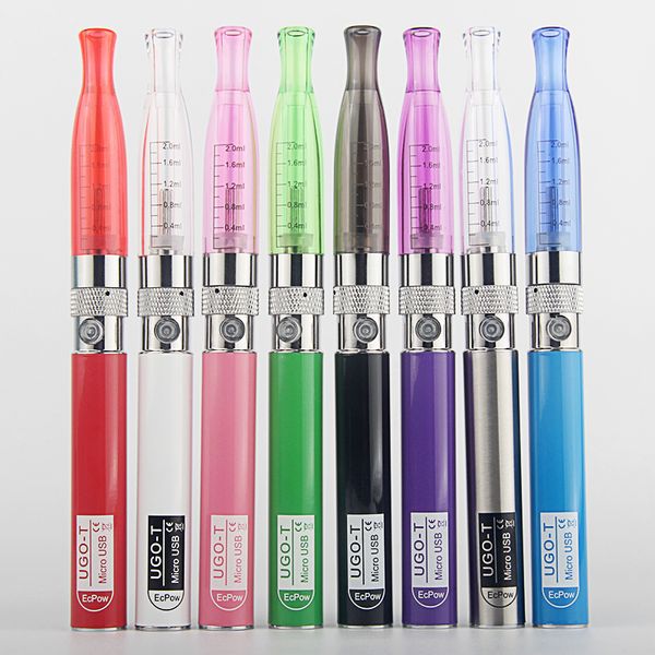 

kit t mirco vaporizer pass ugo 650 usb mah ecigs batteries starter cigarettes fit ego evod h2 through vape battery blister e pen jgone