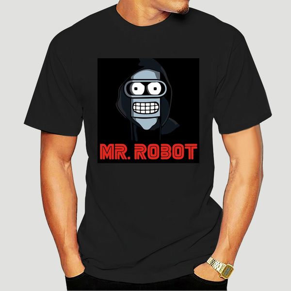 

мужчины футболка майка г-н робот bender тенниски женщины t-shirt-1778d
