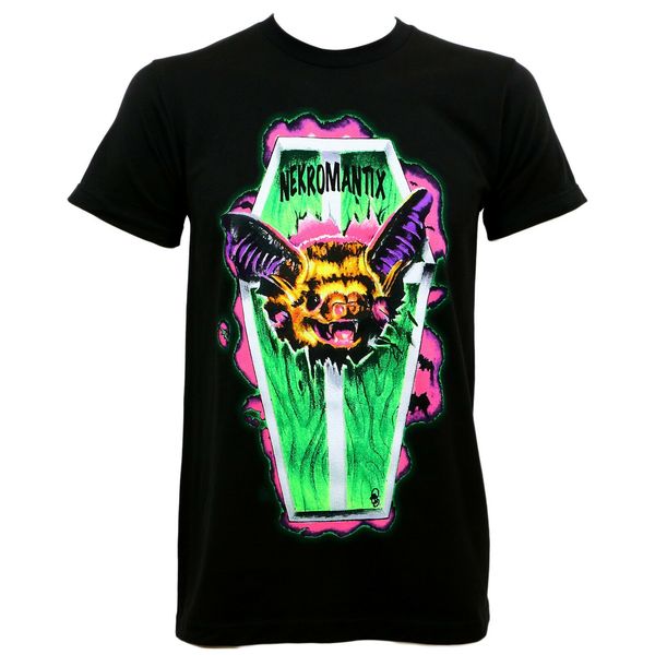 

authentic nekromantix coffin psychobilly slim-fit t-shirt s m l xl 2xl new