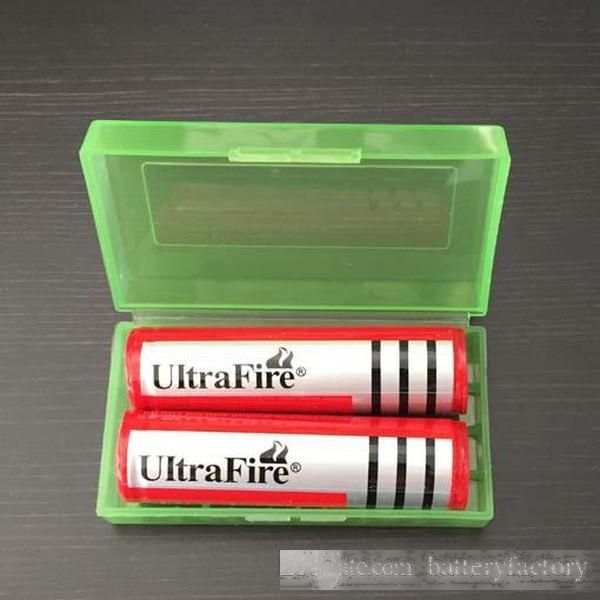 

2*18650 battery case box safety holder storage container plastic portable case fit 2*18650 or 4*18350 cr123a 16340 battery dhl free
