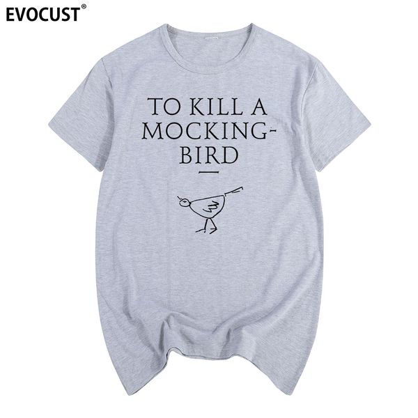 

to kill a mockingbird t-shirt cotton men t shirt new tee tshirt womens fashion