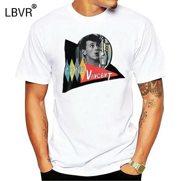 

gene vincent t shirt rock n roll rockers rock stars singer leather leathered musicians