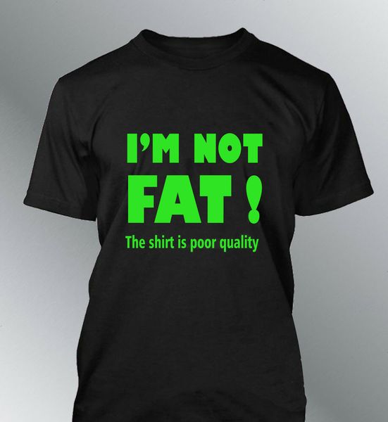 

tee shirt individuated i am not fat m l xl xxl юмор толстяк